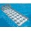 Matelas piscine TRANSPARENT/argent 188x71cm