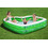 PISCINE GONFLABLE TROPICAL PARADISE 231X231X51CM