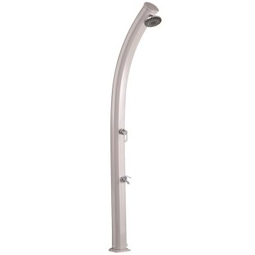 Douche Solaire ALU 33L Peinture INOX + Rince-pieds Douche Solaire ALU 33L Peinture INOX + Rince-pieds