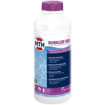 HTH BORKLER GEL Ligne d''Eau Détatrant Dégraissant