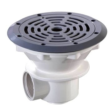 Bonde de Fond 2'' PlateØ210 mm PRESTIGE Anthracite